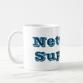 Taza network support kaffemugg