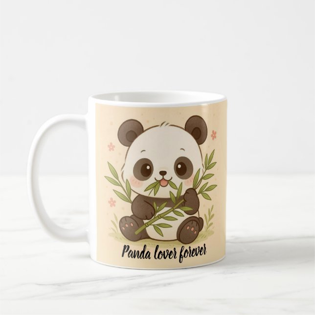 Taza Panda Lover Kaffemugg (Vänster)