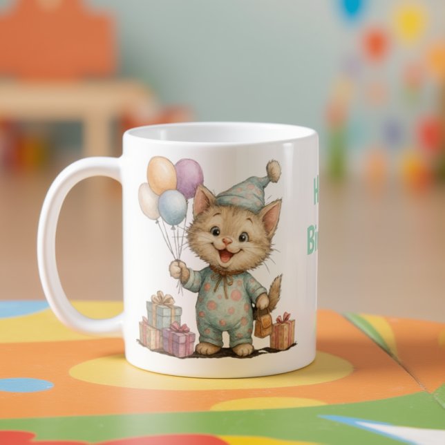 Taza para cumpleaños infantil kaffemugg (Skapare uppladdad)