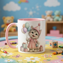 Taza para cumpleaños infantil mugg