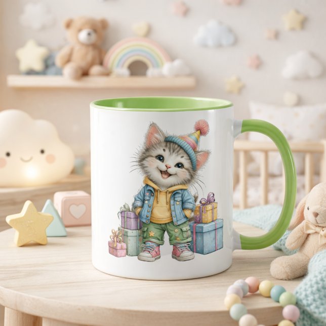Taza para cumpleaños infantil mugg (Skapare uppladdad)