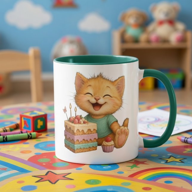 Taza para cumpleaños infantil mugg (Skapare uppladdad)