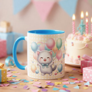 Taza para cumpleaños infantil mugg