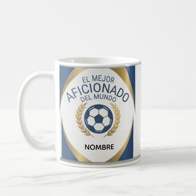 TAZA PARA EL MEJOR AFICINADO AL FÚTBOL KAFFEMUGG (Vänster)