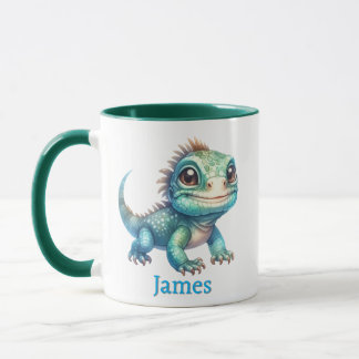 Taza para niños personalizada con diseño de animal mugg