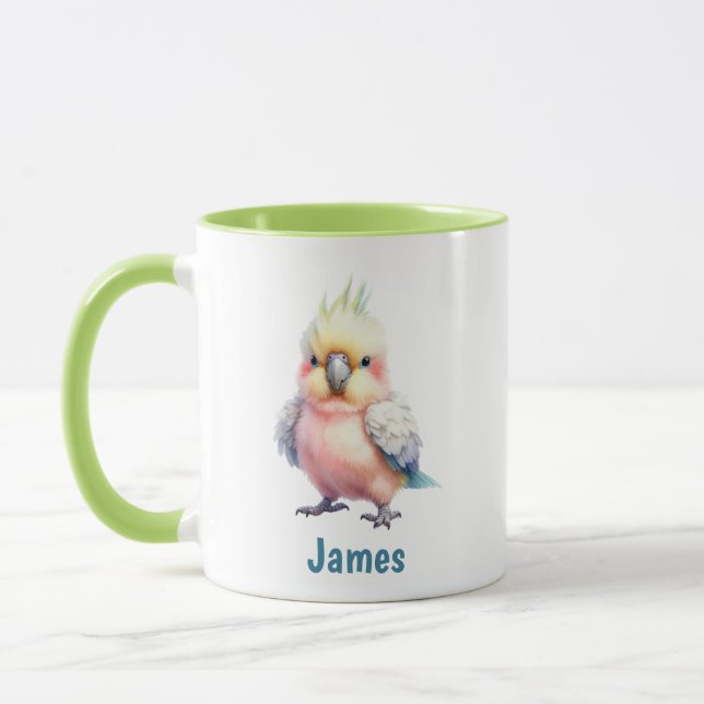 Taza para niños personalizada con diseño de animal mugg (Vänster)