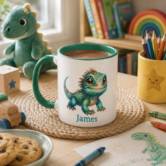 Taza para niños personalizada con diseño de animal mugg