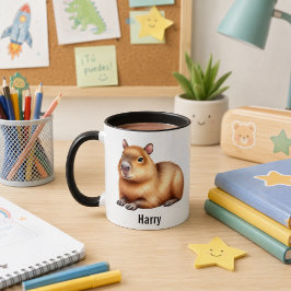 Taza para niños personalizada con diseño de animal mugg