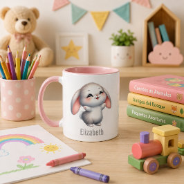 Taza para niños personalizada con diseño de animal mugg