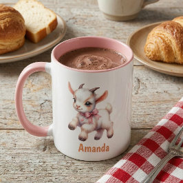 Taza para niños personalizada con diseño de animal mugg