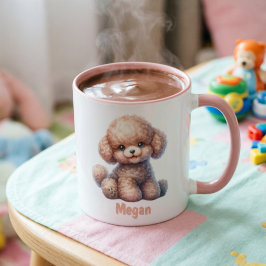 Taza para niños personalizada con diseño de animal mugg