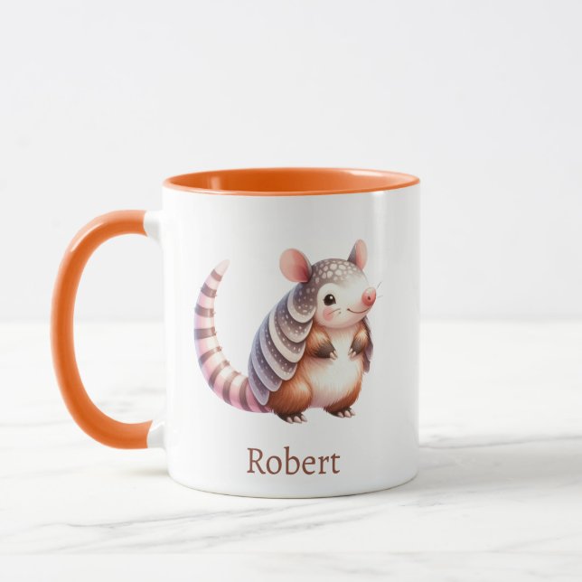 Taza para niños personalizada con diseño de animal mugg (Vänster)