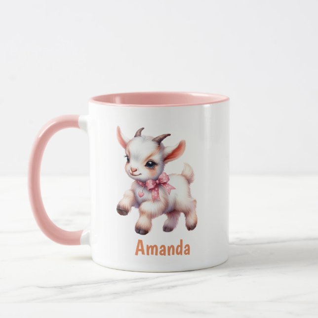 Taza para niños personalizada con diseño de animal mugg (Vänster)