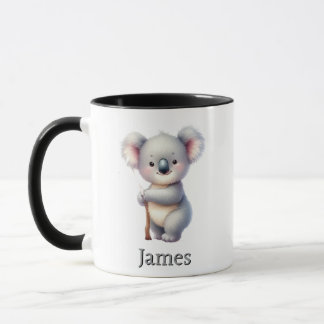 Taza para niños personalizada con diseño de animal mugg