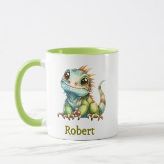 Taza para niños personalizada con diseño de animal mugg