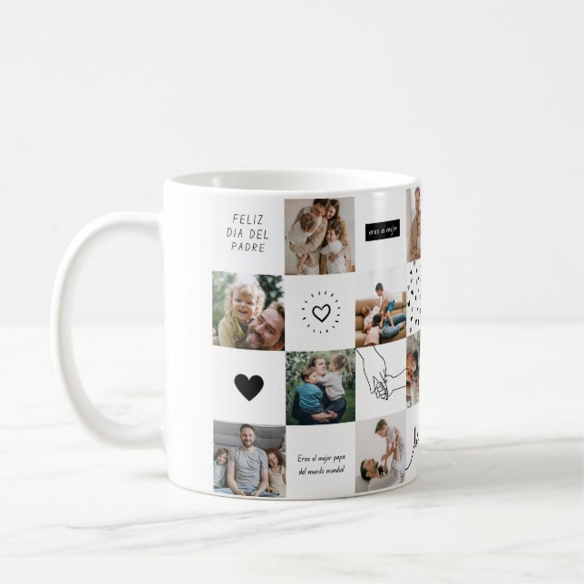 Taza personalizada kaffemugg (Vänster)