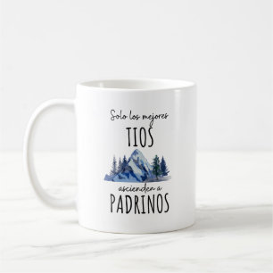 Taza Personalizada Quieren Ser Mis Padrinos 2025 Kaffemugg