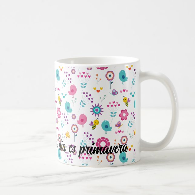 Taza primavera para regalar a un amigo kaffemugg (Höger)
