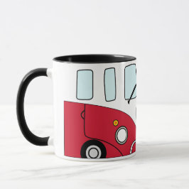 Taza Retro Kombi Vintage – Vanlife Hippie Style co Mugg