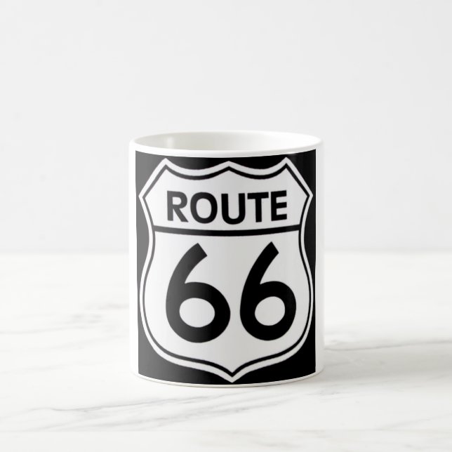Taza "ROUTE 66" Kaffemugg (Center)