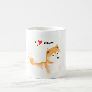 Taza Shiba inu Kaffemugg