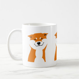 Taza Shiba inu Saludo. Kaffemugg
