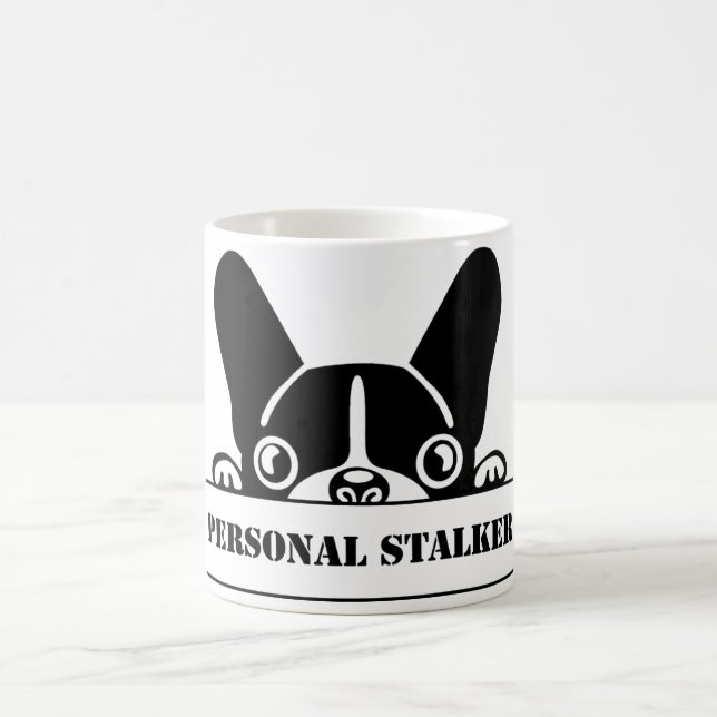 Taza Stalker Frenchie Kaffemugg (Center)
