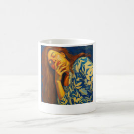 Taza ‘Sueño en Azul" – Arte Emocional para Momento Kaffemugg