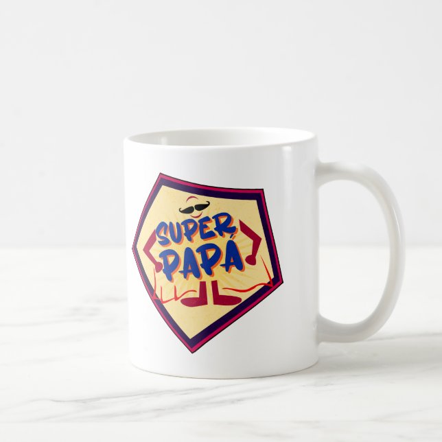 Taza Super Papá Kaffemugg (Höger)