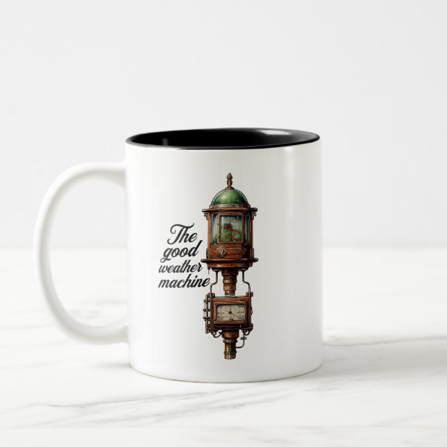 Taza "The Good Weather Machine" Två-Tonad Mugg (Vänster)