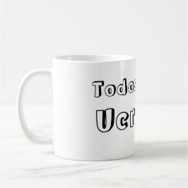 Taza todos somos Ucrania Kaffemugg