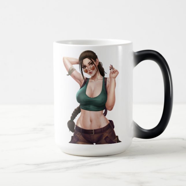 TAZA TOMB RAIDER MAGISK MUGG (Höger)