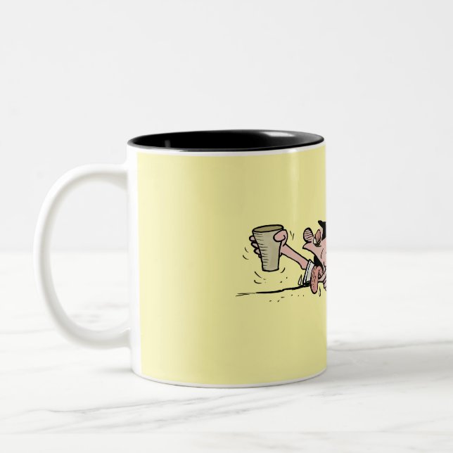 Taza Två-Tonad Mugg (Vänster)