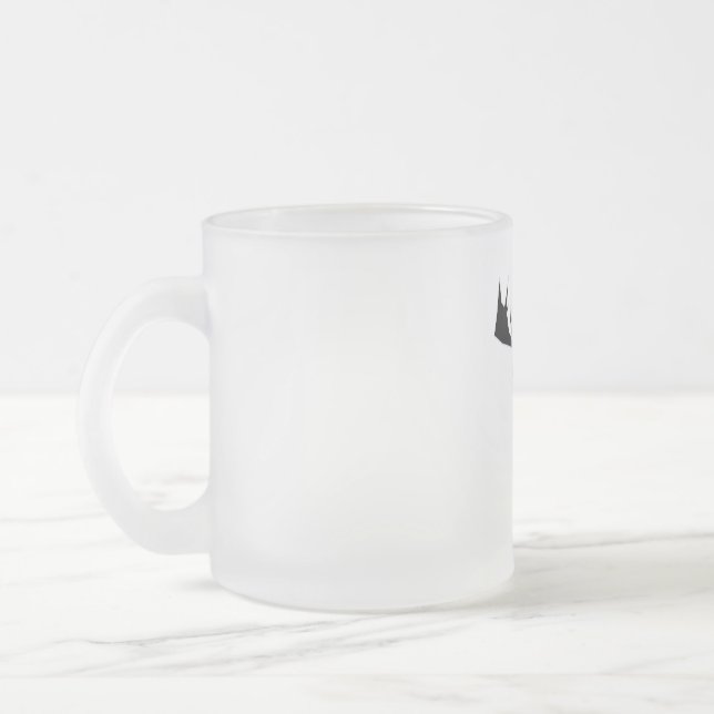Taza venado negro frostad glasmugg (Vänster)