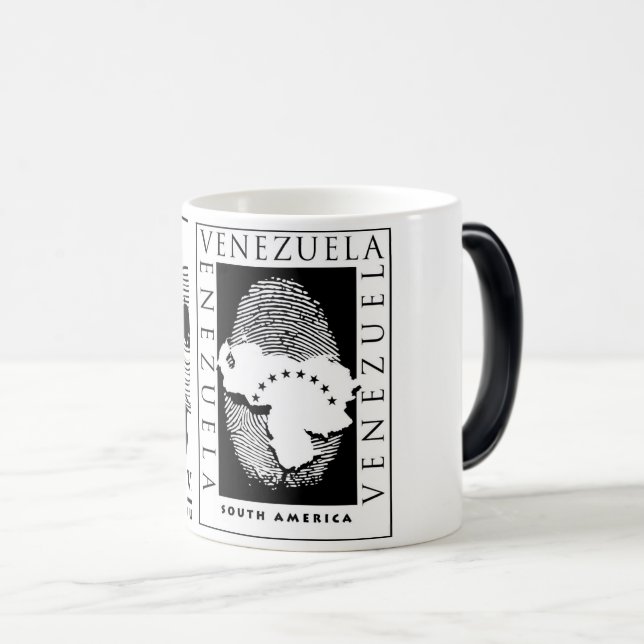 Taza venezuela magisk mugg (Framsida höger)