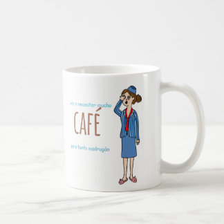 taza voy a necesitar mucho café para tanto madrugó kaffemugg