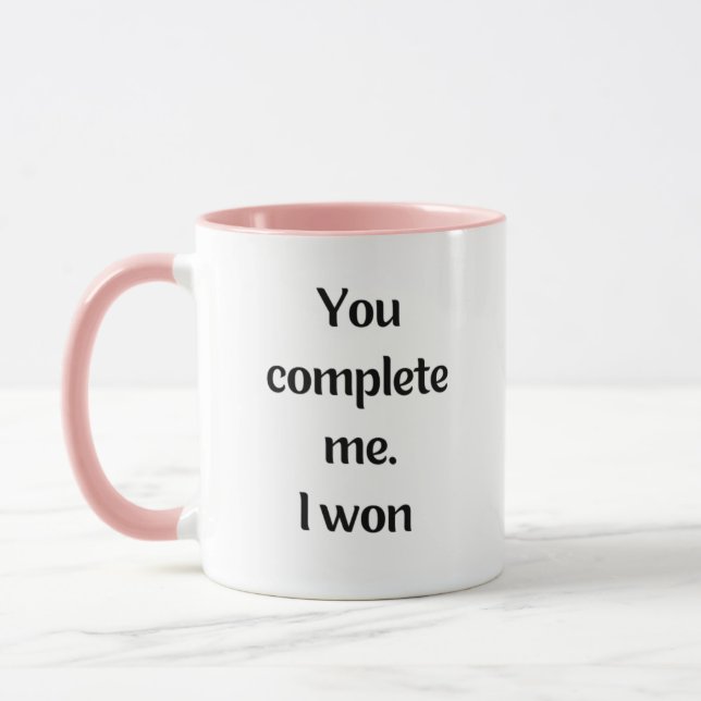 Taza "You complete me" Mugg (Vänster)