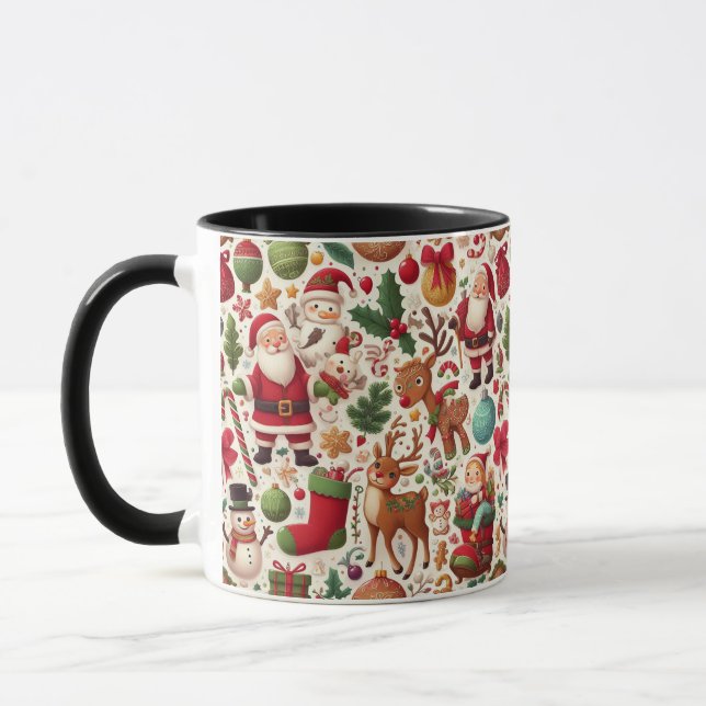 tazas navideñas mugg (Vänster)