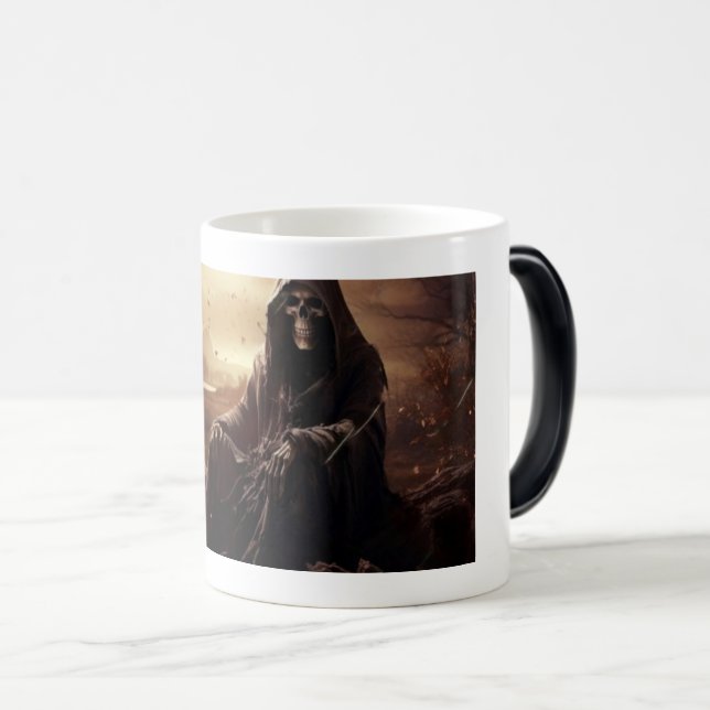 Tazas, santa muerte, la niña, esotérico, mug magisk mugg (Framsida höger)