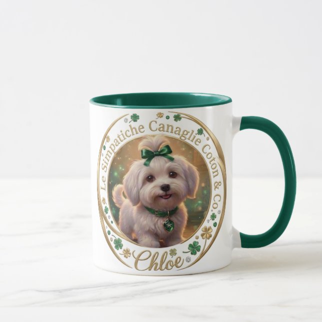 Tazza Chloe Edizione Verde Bosco Mugg (Höger)