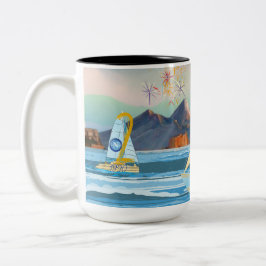 Tazza commemorativa scudetto Napoli 2023 Två-Tonad Mugg