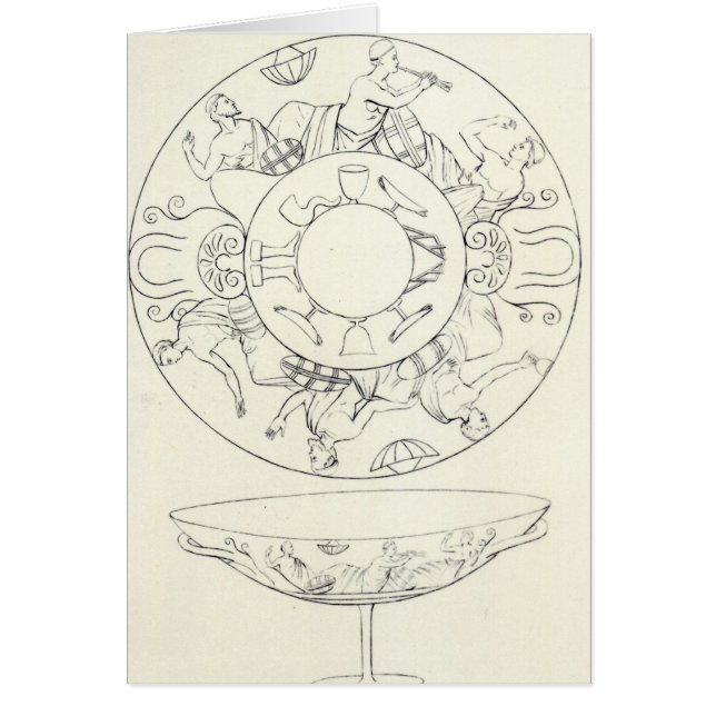 Tazza grundar på Tarquinia Hälsningskort (Framsidan)