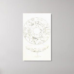 Tazza hittades i Tarquinia Canvastryck