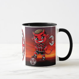 Tazza Milan fotboll Mugg