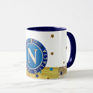 Tazza mugg commemorativa scudetto Napoli 2023