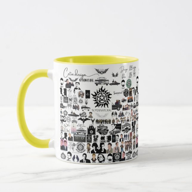 Tazza Övernaturlig  Mugg (Vänster)