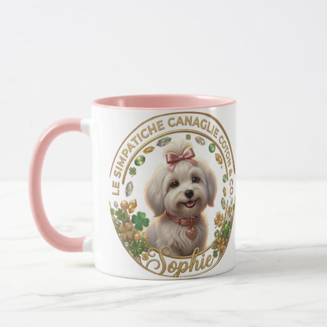 Tazza Sophie Coton Detectives Mugg (Vänster)