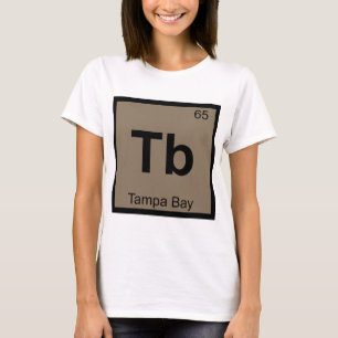 Tb - Tampa Bay Florida Kemisk Periodiska Systemet T Shirt