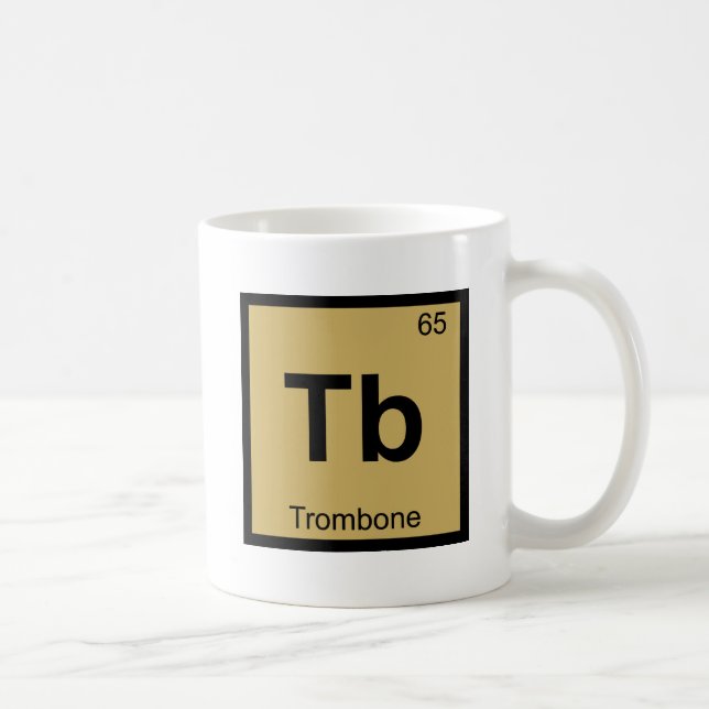 Tb - Trombonmusik Kemins periodiska system Kaffemugg (Höger)