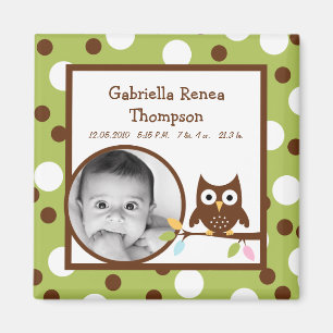 {TBA} 2"x2" Forest Friend-meddelande - Magnet